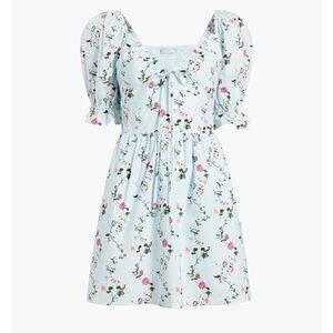 Hill House Home Ophelia Mini Dress Pond Floral
